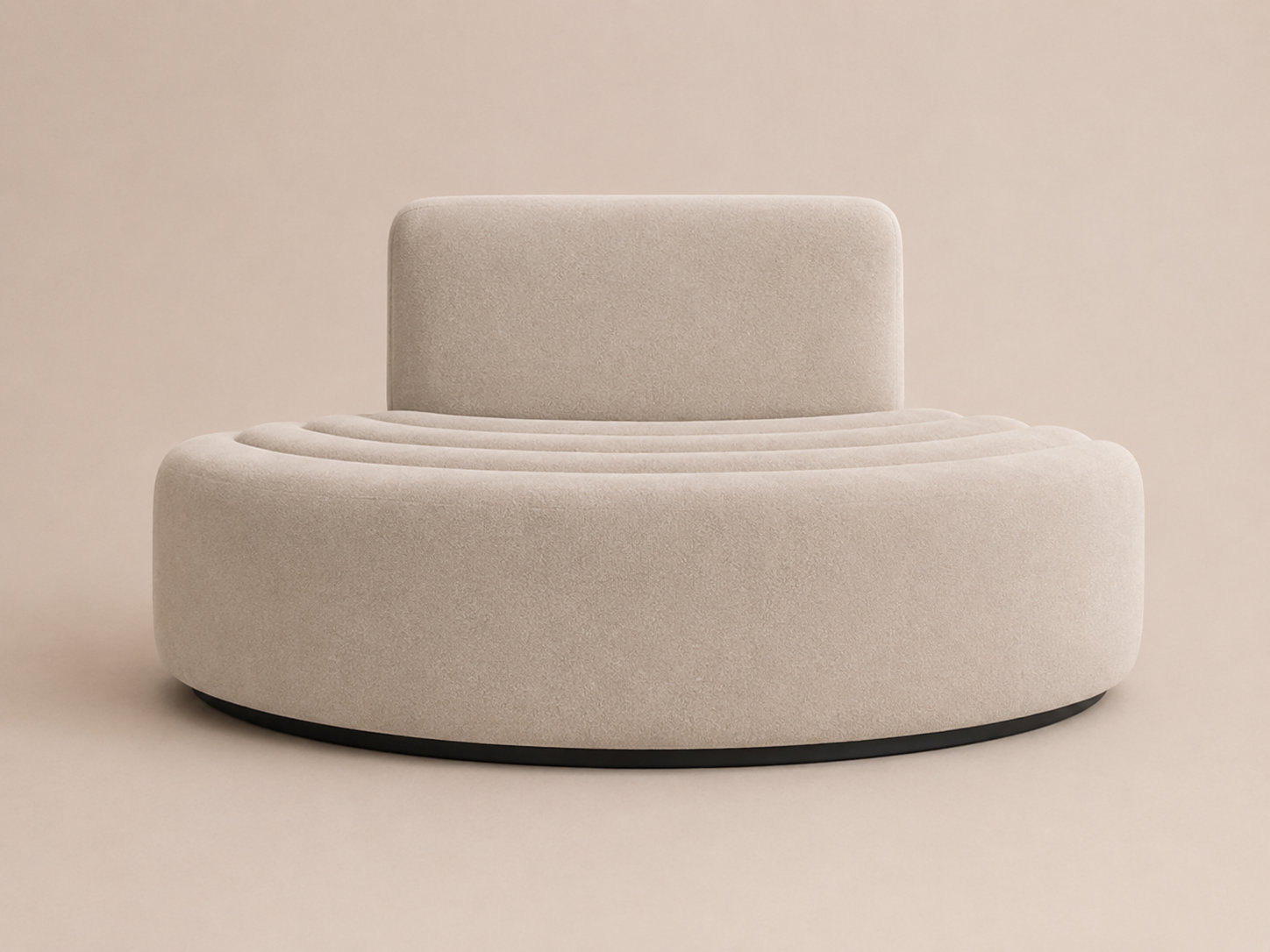 Sillón Curve Out Gris