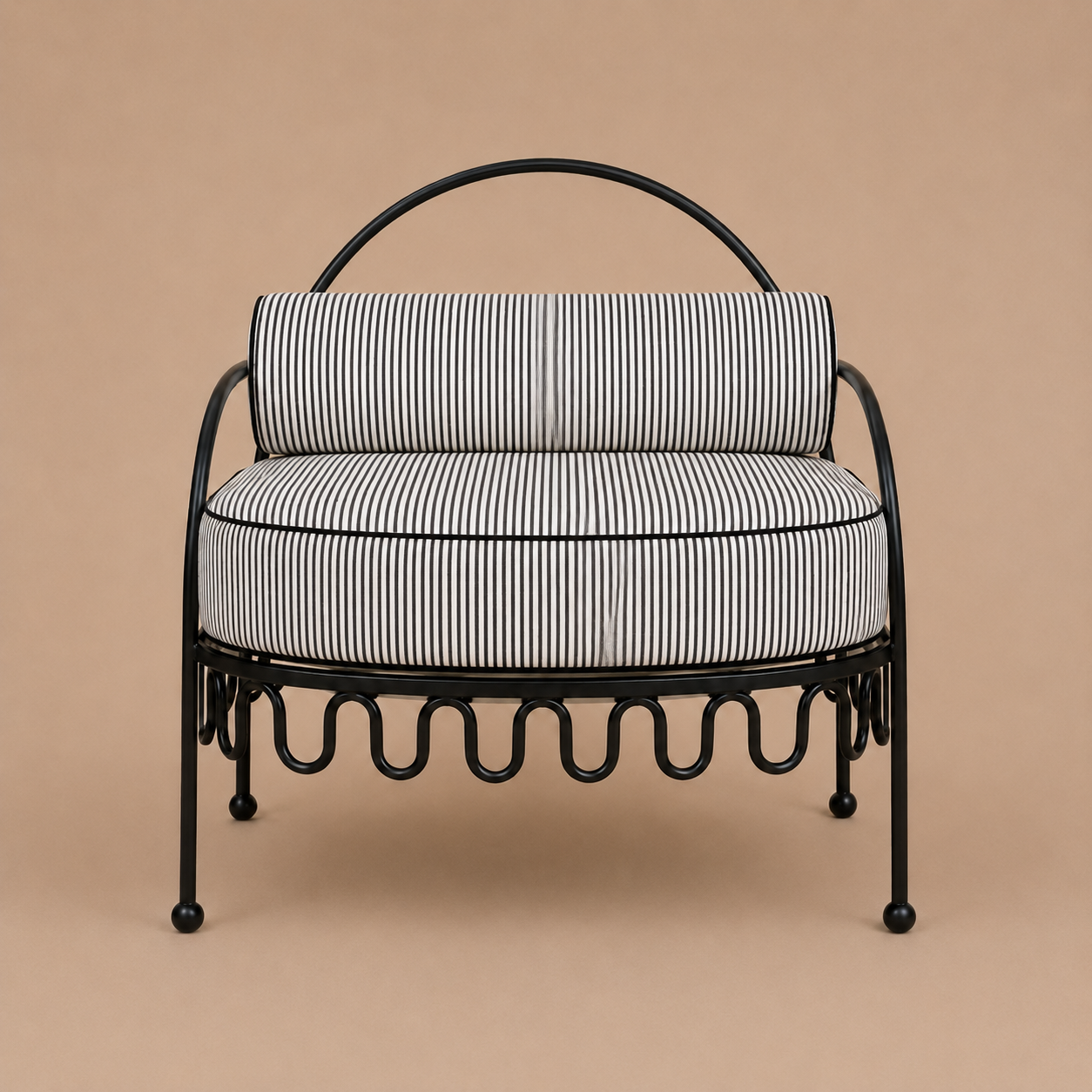 Sillón Claude Rayado Individual