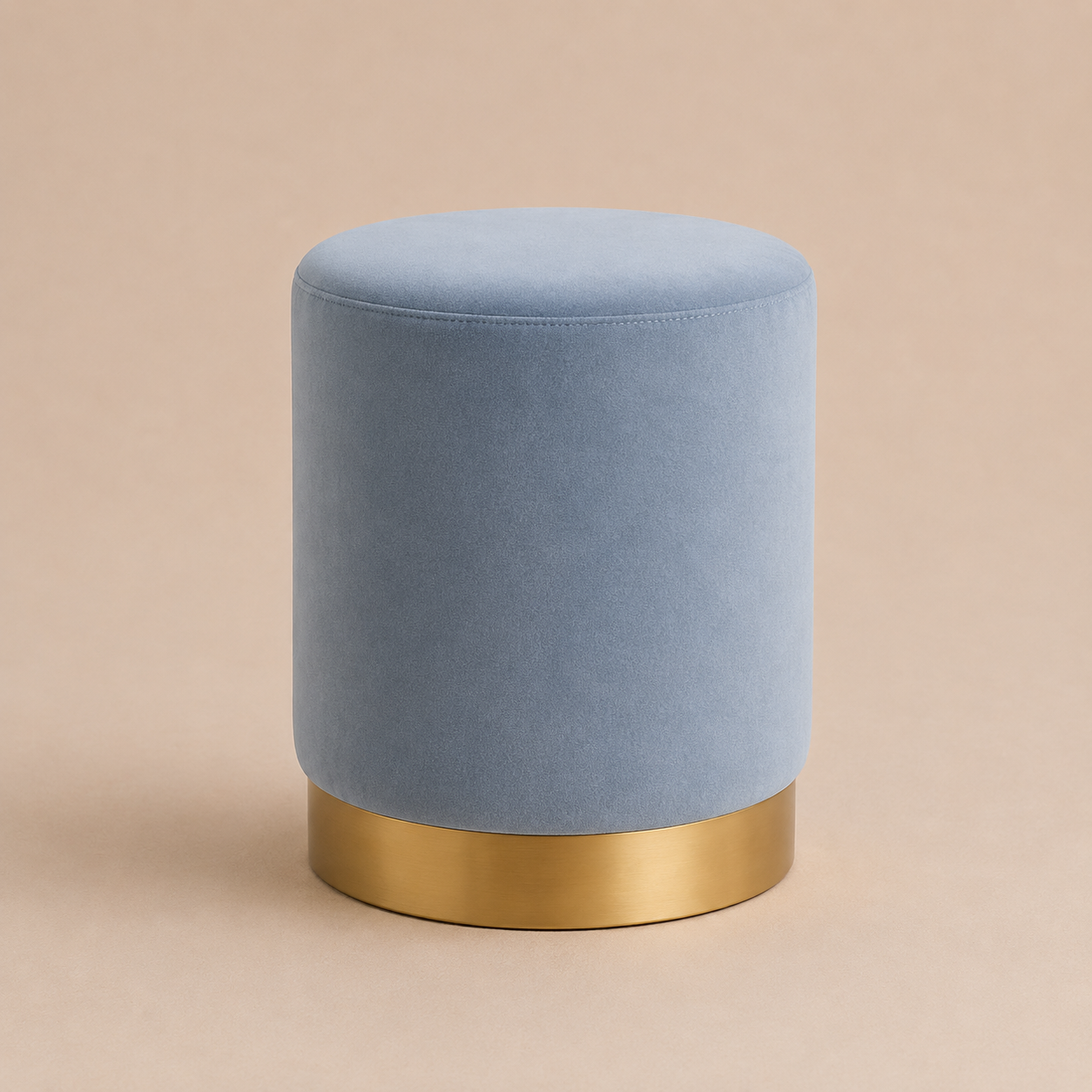 Pouf Minimal Celeste