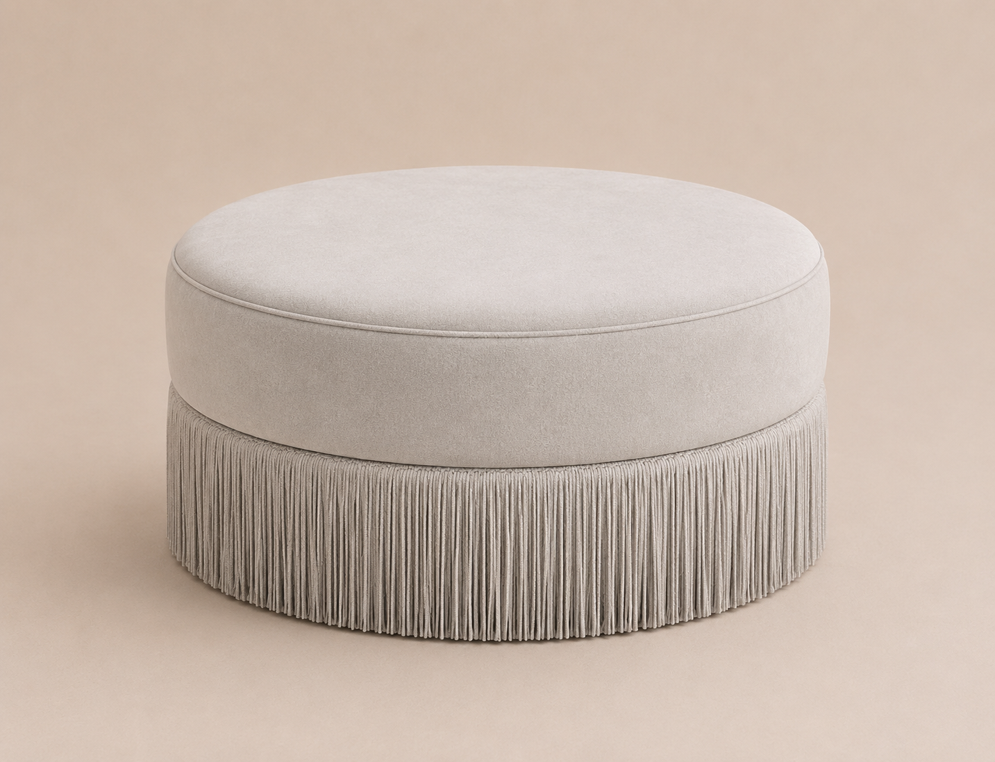 Pouf Centro Gris
