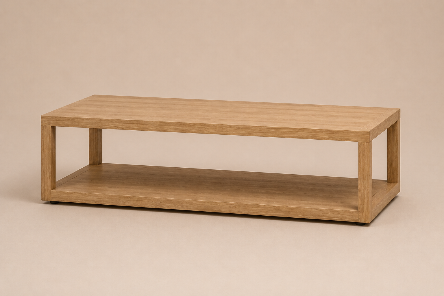 Mesa de Centro Rectangular Roble