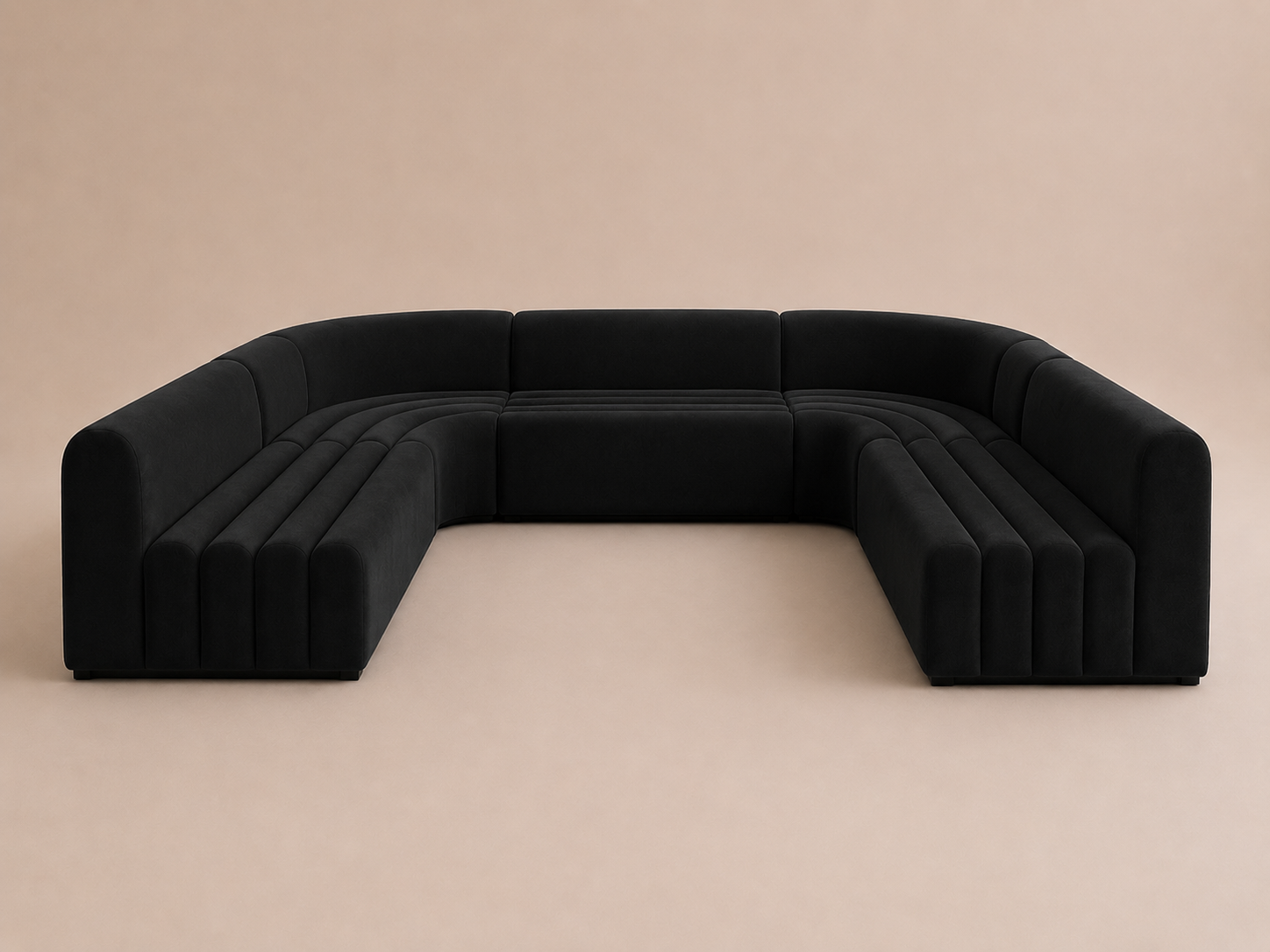 Sillón Curve U Negro