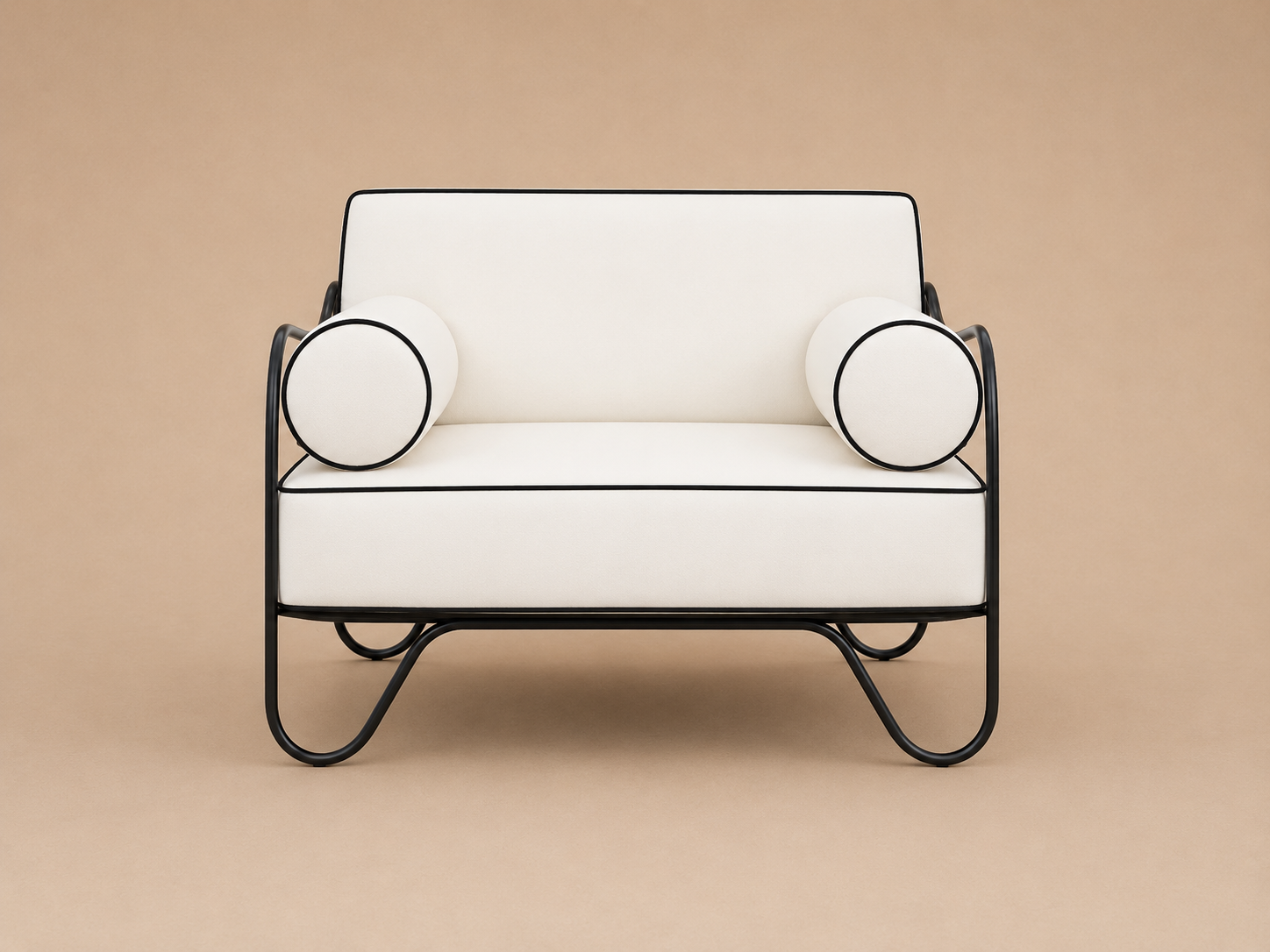 Sillón Moon Blanco Individual