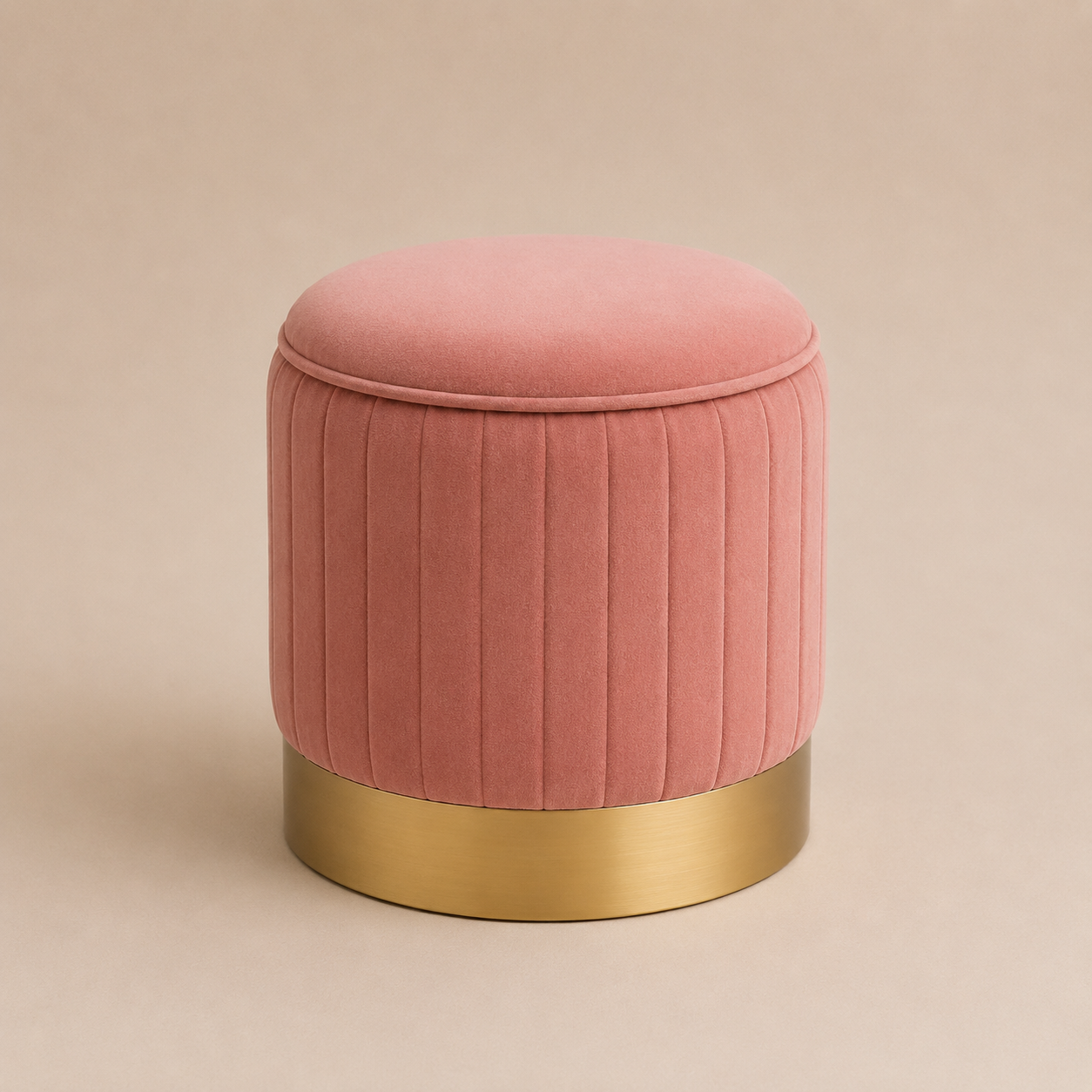 Pouf París Rosa